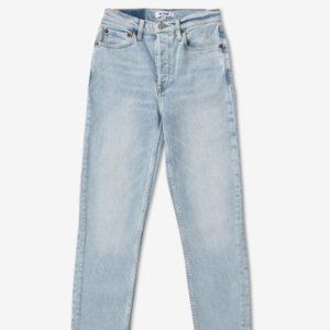 RE/DONE  '90s HIGH RISE CALM WATERS JEANS SZ 26 US 4